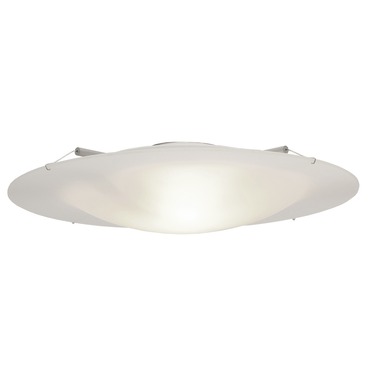 Vanilla Sky Round Flourescent Ceiling Flush Mount