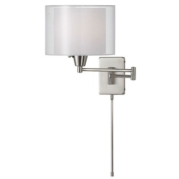 Double Shade Swing Arm Wall Sconce Double Shade Swing Arm Wall Sconce