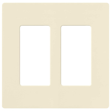 Claro 2 Gang Wall Plate
