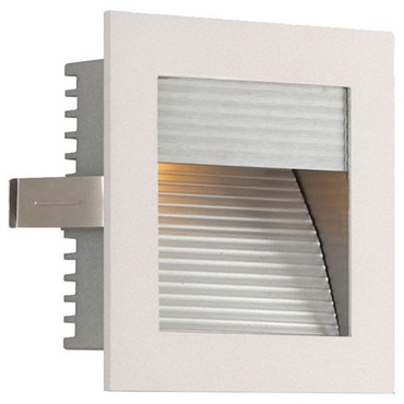 Step Light LED Wall Mount W / Corrugated Faceplate