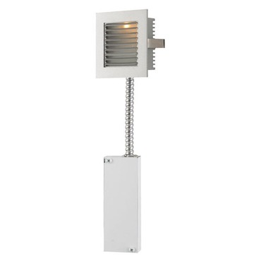 Step Satlt LED Wall Mount W / Louvered Faceplate