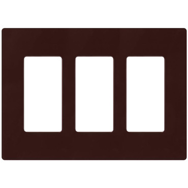 Claro 3 Gang Wall Plate Claro 3 Gang Wall Plate