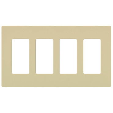 Claro 4 Gang Wall Plate