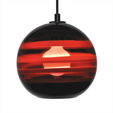 Banded Orb Pendant