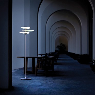 Coral Reef floor lamp by Square Walnut