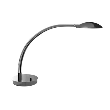 La Cirque Arched Arm LED Table Lamp W / Round Base La Cirque Arched Arm LED Table Lamp W / Round Base