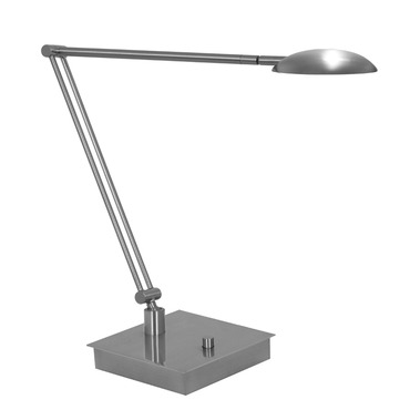 La Cirque Bendable Arm LED Table Lamp W / Square Base La Cirque Bendable Arm LED Table Lamp W / Square Base
