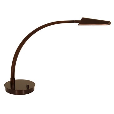 Ronin Arched Arm LED Table Lamp W / Round Base Ronin Arched Arm LED Table Lamp W / Round Base