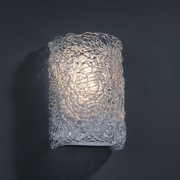 Finials Curved Wall Sconce
