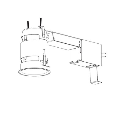 RELED300LU1 3.5 Inch LED Non-IC Remodel Long Housing RELED300LU1 3.5 Inch LED Non-IC Remodel Long Housing