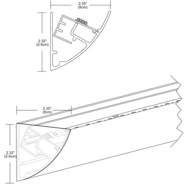 Soft Strip Cove Round Soft Strip Cove Round