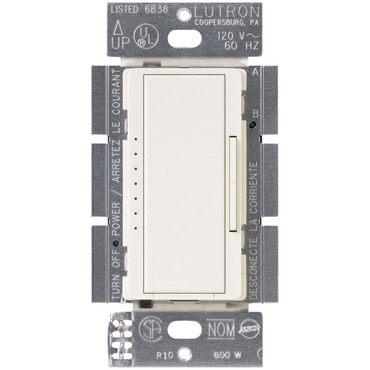 Maestro Satin Low Voltage 600VA Multi-Location Dimmer Maestro Satin Low Voltage 600VA Multi-Location Dimmer
