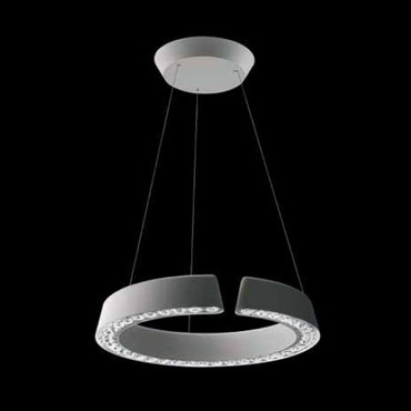 Inside / Out Circle 3000K LED Suspension