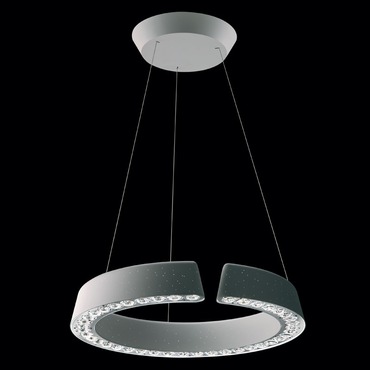Inside / Out Perforated 3000K LED Suspension