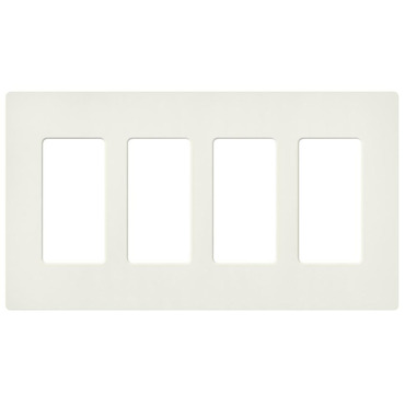 Satin Colors 4 Gang Wall Plate Satin Colors 4 Gang Wall Plate