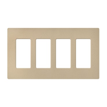Satin Colors 4 Gang Wall Plate