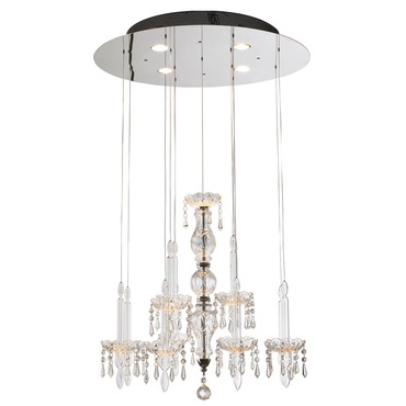 Float 5 Light Chandelier Float 5 Light Chandelier
