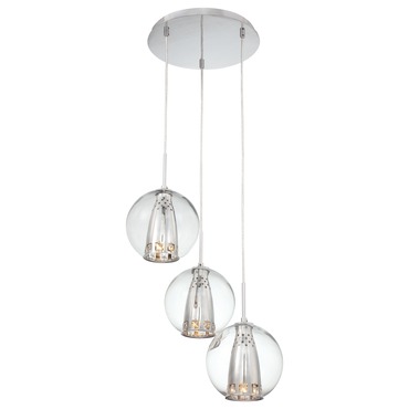 Bling Bang 3 Light Suspension