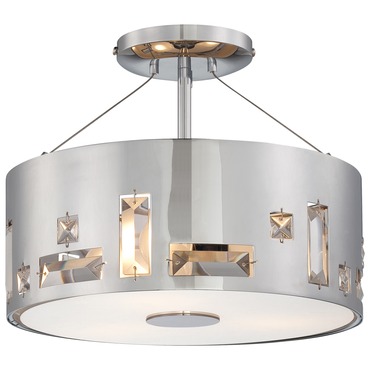 Bling Bang Ceiling Semi Flush Mount