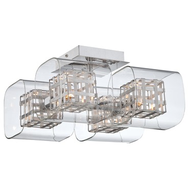 Jewel Box Ceiling Flush Mount