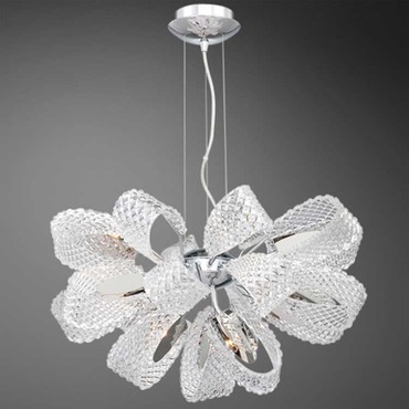 Origami 11 Light Chandelier Origami 11 Light Chandelier