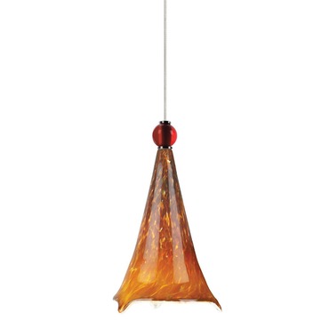 FreeJack LED Mini Ovation Pendant W/Red Ball FreeJack LED Mini Ovation Pendant W/Red Ball