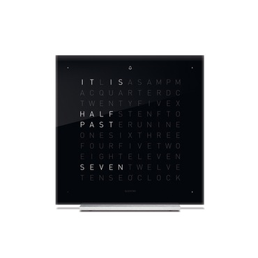 Qlocktwo Touch Clock with Alarm