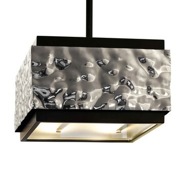 Crushed Cover Hanging Lamp Square Crushed Cover Hanging Lamp Square