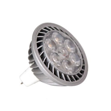 High Output LED MR16 GU5.3 8W 12VDC 25 deg 2700K