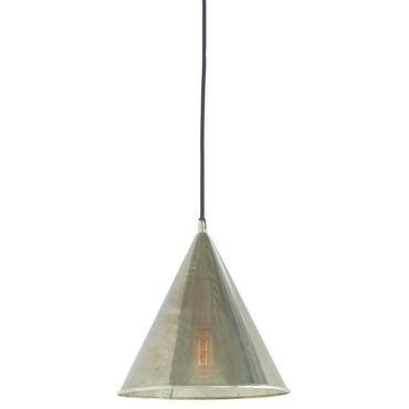 Lacy Perforated Pendant