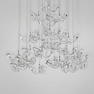 Volare 25 Light Round Chandelier