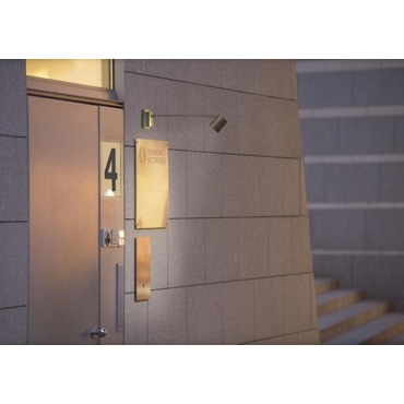 Myra Straight Wall Light by SLV Lighting