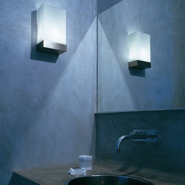 Tin Square Wall Sconce by Flos