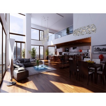Swank Linear Pendant by Varaluz