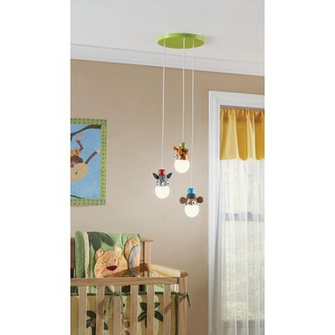 Zoo 3-Light Pendant by Philips