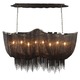 Mulholland Drive Linear Chandelier - Black Mulholland Drive Linear Chandelier - Black /