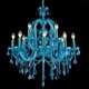 Ocean Drive Two Tier Chandelier -  / Blue