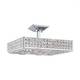 Chelsea Square Semi Flush Ceiling - Polished Chrome / Crystal Chelsea Square Semi Flush Ceiling - Polished Chrome / Crystal