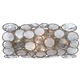 Palla Wall Sconce - Antique Silver / 