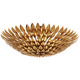 Broche Flush Mount Ceiling - Antique Gold Broche Flush Mount Ceiling - Antique Gold /