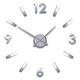 Compass Wall Clock - Chrome Compass Wall Clock - Chrome /