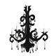 Bari Pendant - Chrome / Black