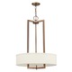 Hampton 3203 Suspension - Brushed Bronze / Off White Hampton 3203 Suspension - Brushed Bronze / Off White
