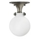 Congress 3143 Foyer Flush Mount - Antique Nickel / Opal Congress 3143 Foyer Flush Mount - Antique Nickel / Opal