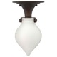 Congress 3145 Foyer Flush Mount - Oil Rubbed Bronze / Opal
