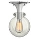 Congress 3149 Foyer Flush Mount - Chrome / Clear Congress 3149 Foyer Flush Mount - Chrome / Clear