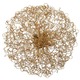 Ion Foyer Wall Sconce - Anodized Gold / 