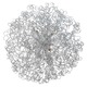 Ion Foyer Wall Sconce - Anodized Silver / 