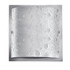 Daphne Bath Bar 3-Light - Brushed Nickel / Bubble Art Glass