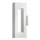 Atlantis Exterior Wall Sconce - Satin White / Etched Glass Atlantis Exterior Wall Sconce - Satin White / Etched Glass